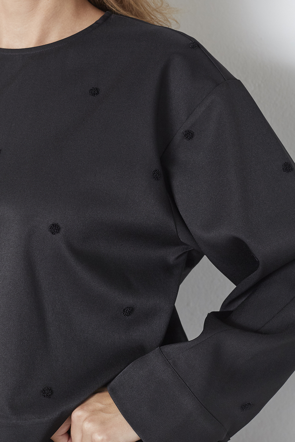 CloverCC Dot Bluse