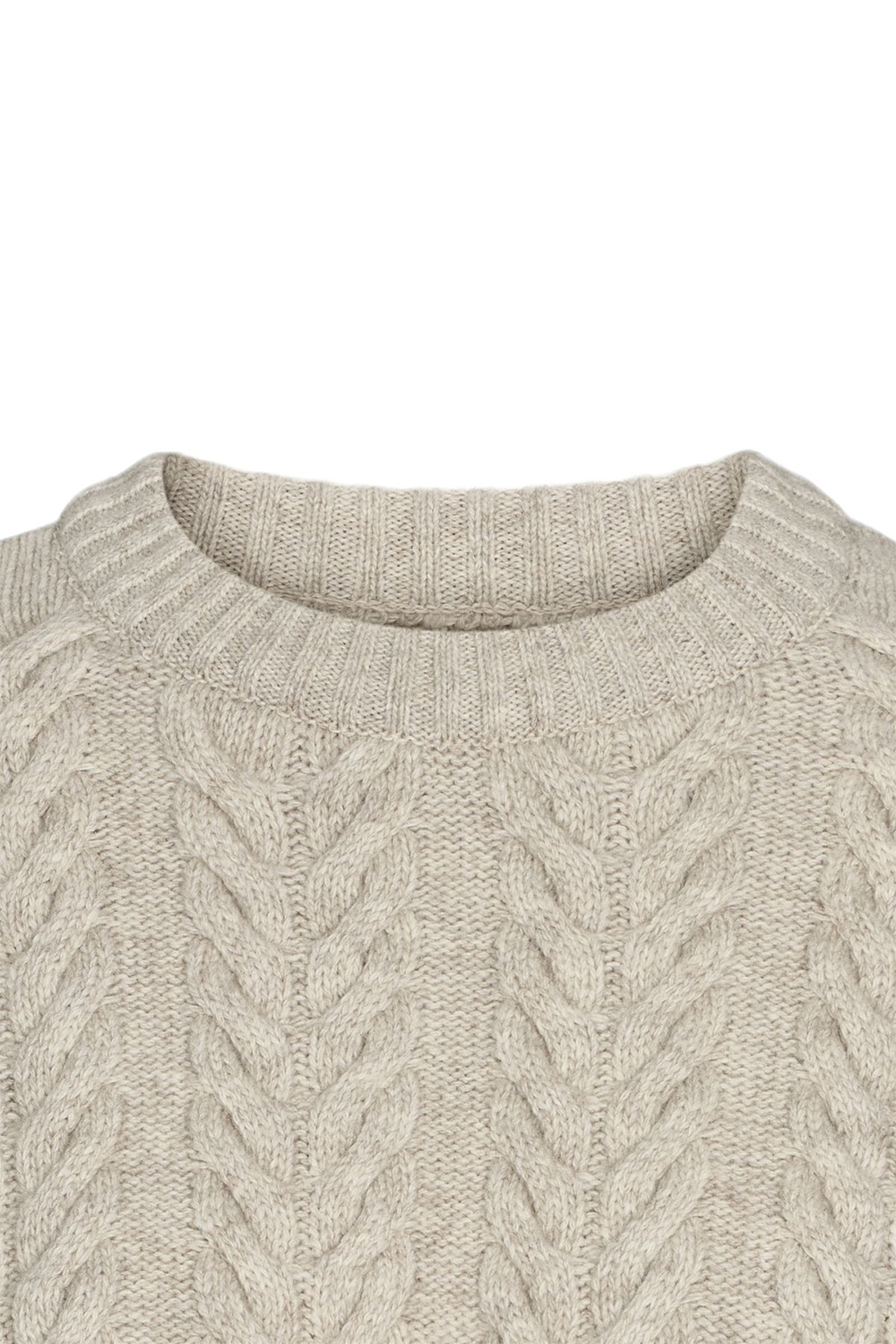 ESElida O-Neck Striktrøje