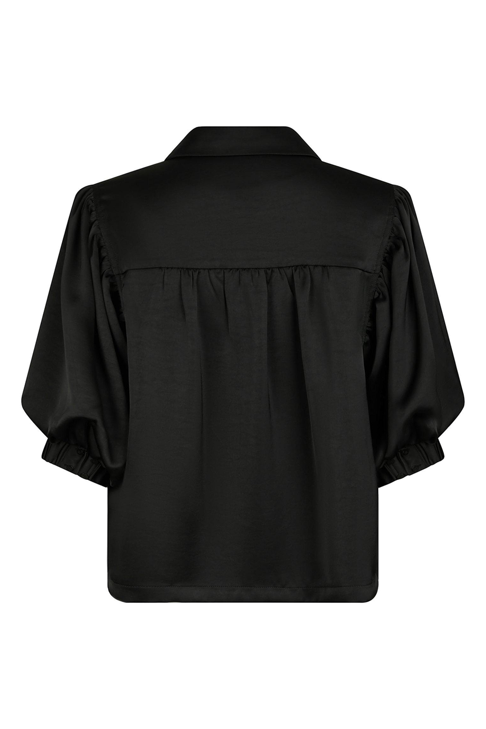 Etta Heavy Sateen Bluse