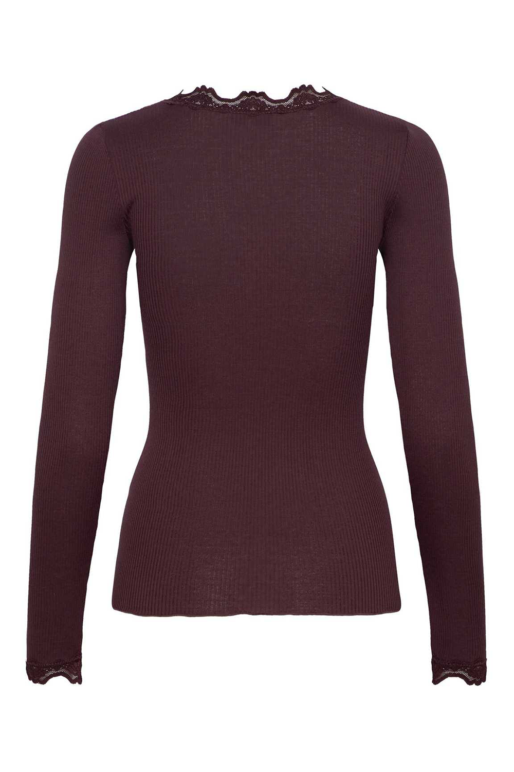 RWBabette Silk LS Lace T-shirt