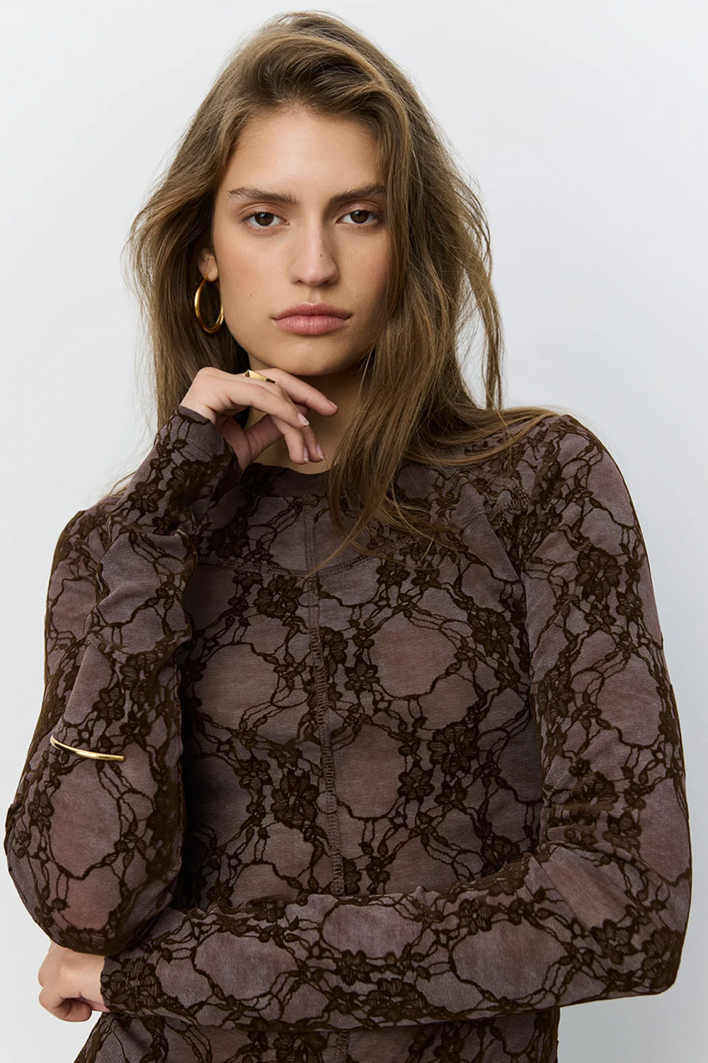 FaeSW Blonde Bluse