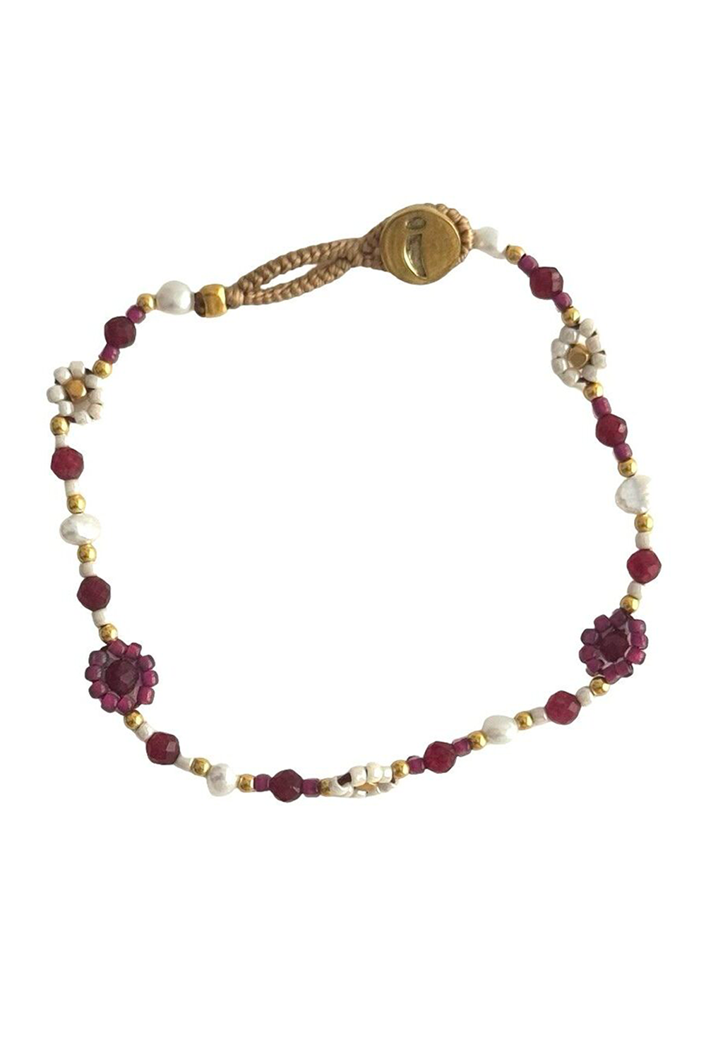 GO07 Armbånd, Lulu Flower