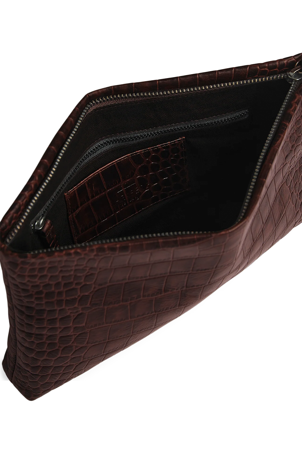 IlaMBG Croco Clutch