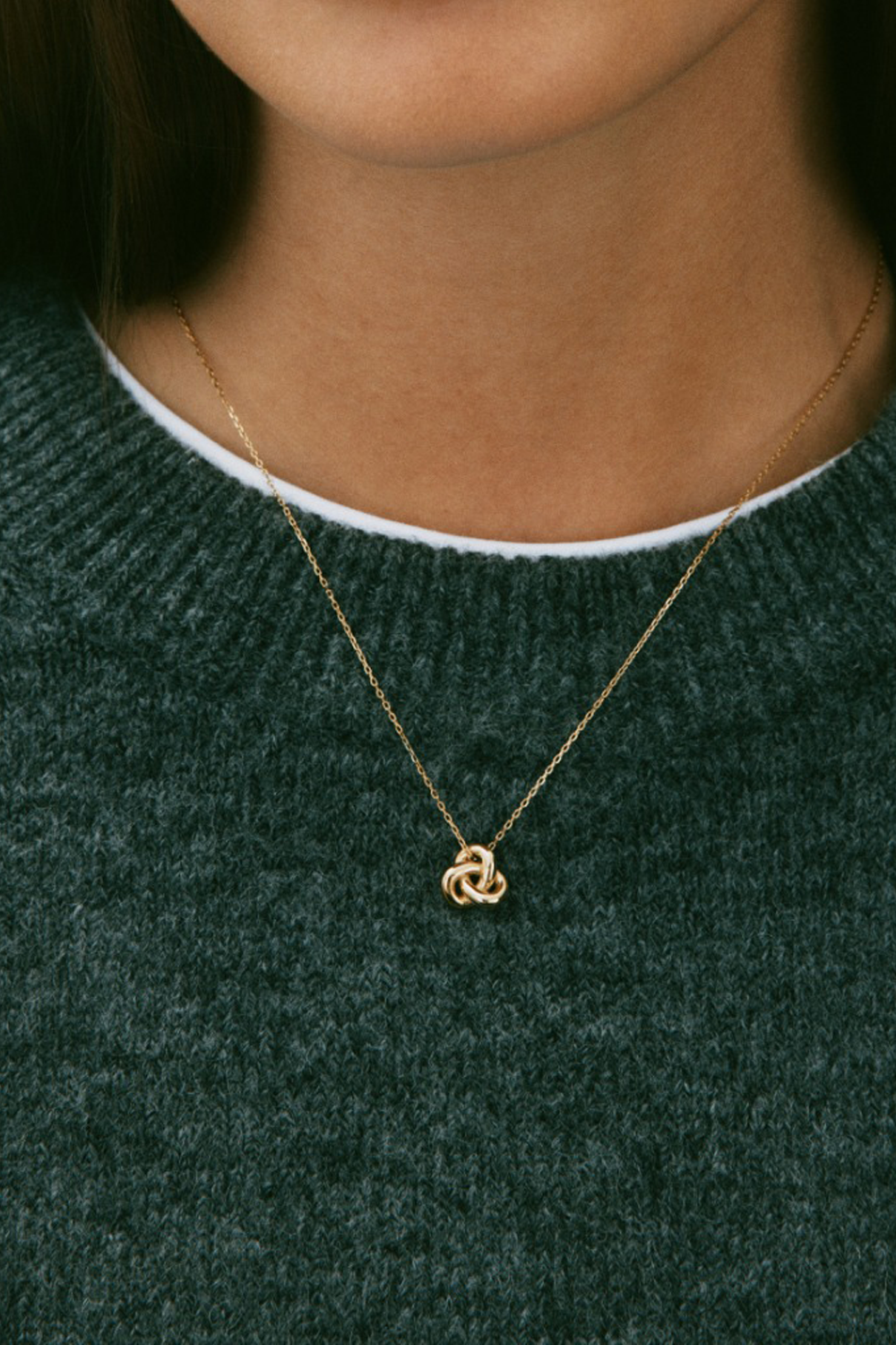 Infinity Knot S Halskæde