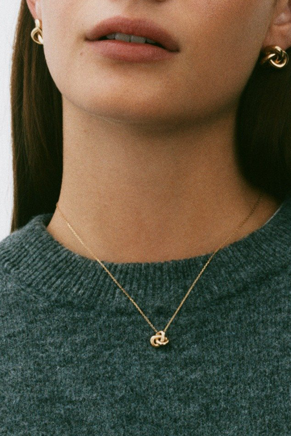 Infinity Knot S Halskæde