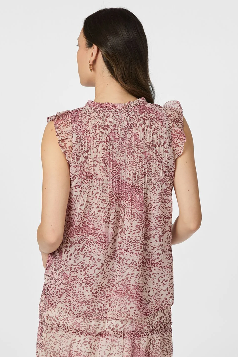 Izar Blur Graphic Top