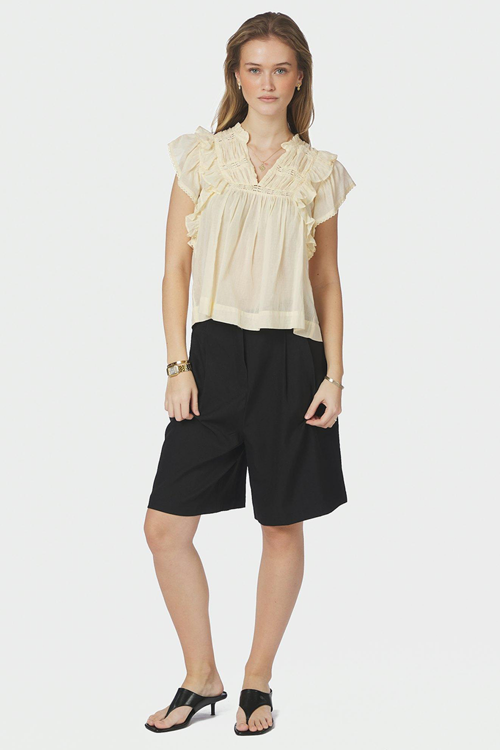 Jayla Voile Top