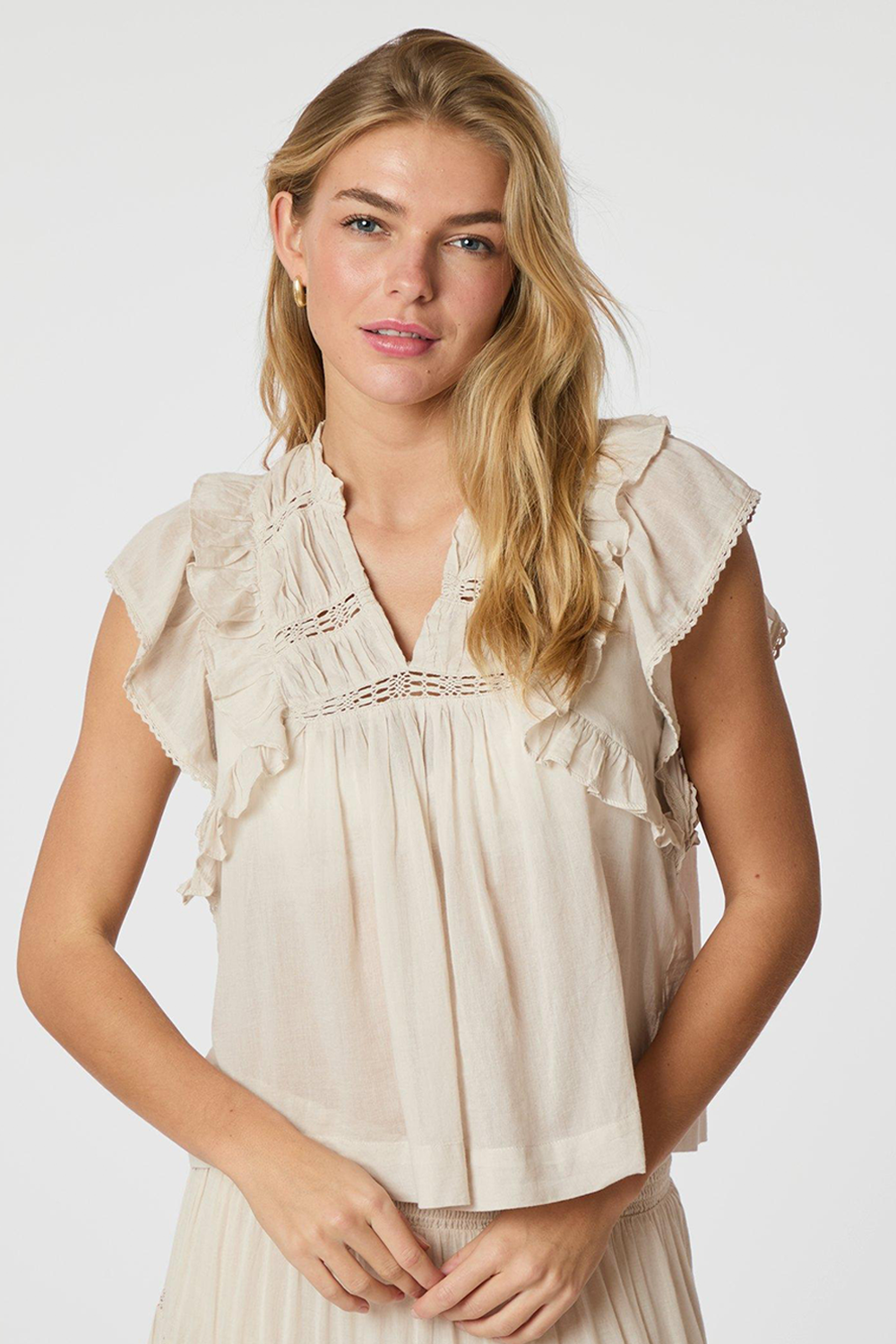 Jayla Voile Top