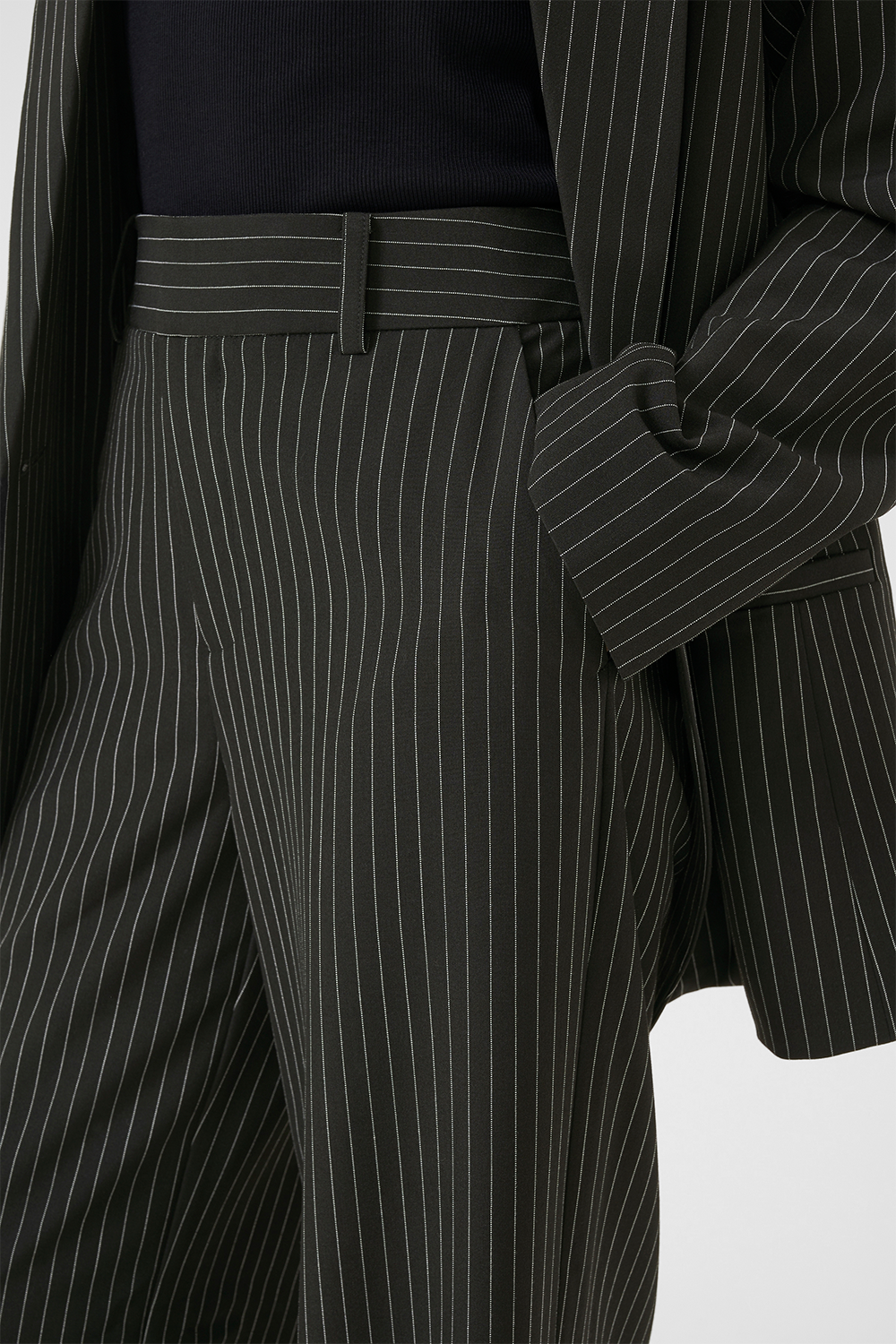 JoelleGZ Pinstripe MW Bukser