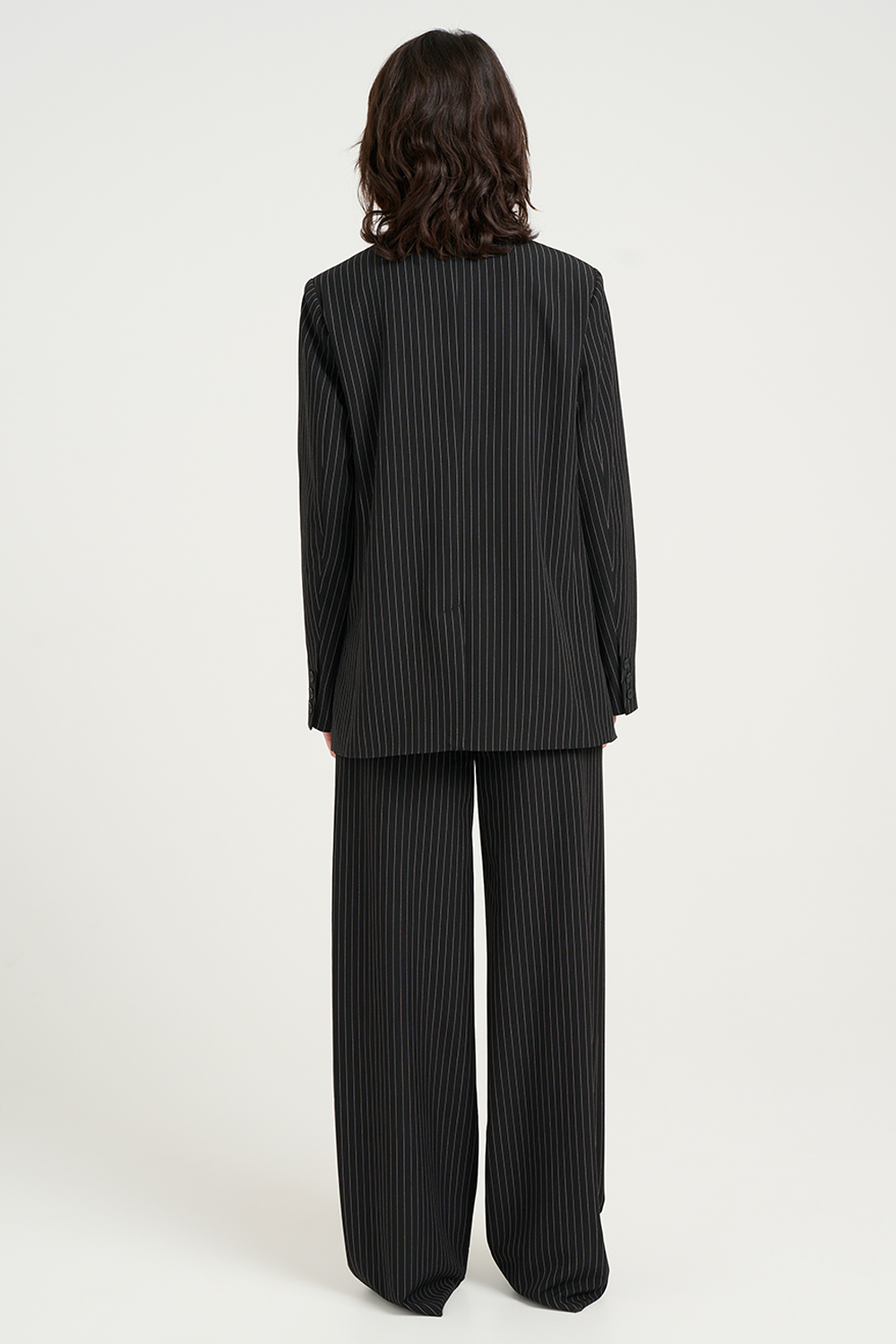 JoelleGZ Pinstripe MW Bukser