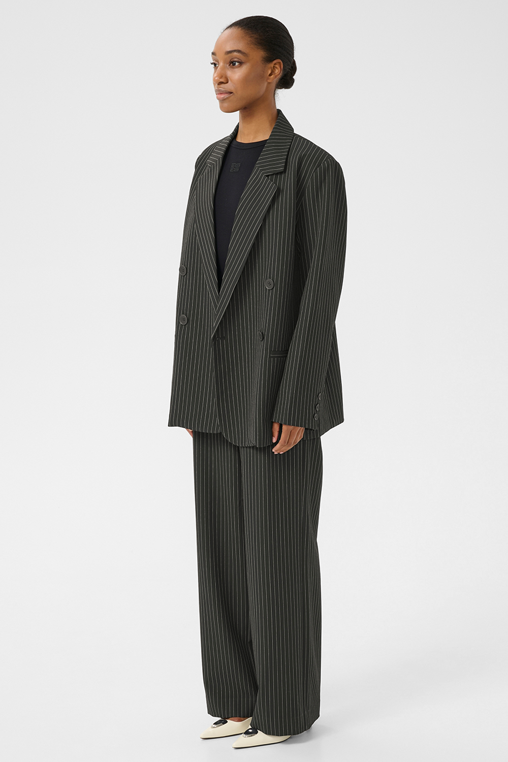 JoelleGZ Pinstripe Blazer 2.0