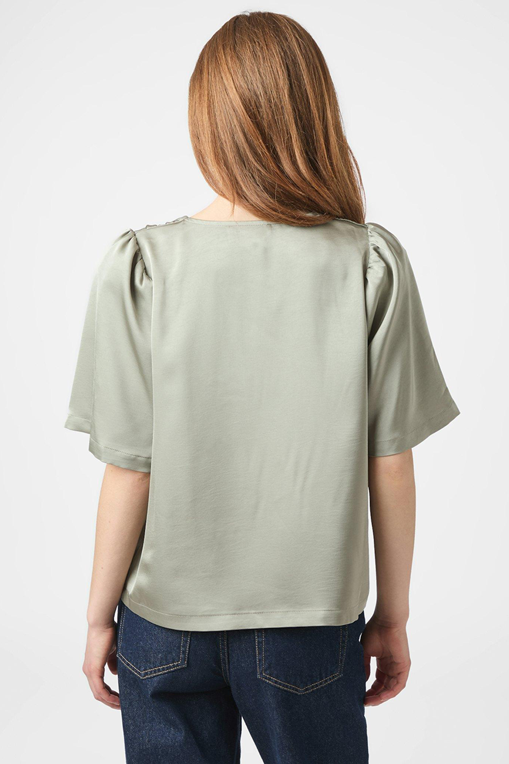 Largo Heavy Sateen Bluse