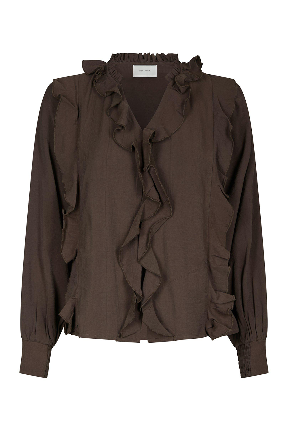 Larine Ruffle Bluse