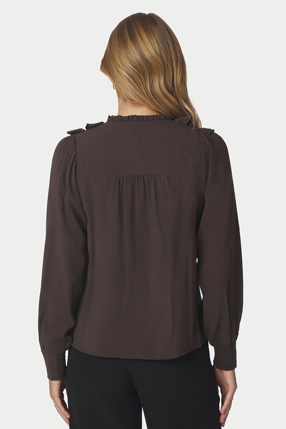 Larine Ruffle Bluse