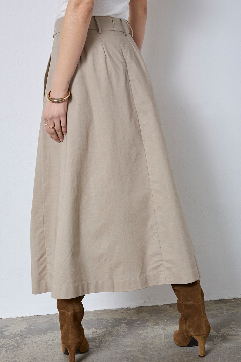 LeilaCC Anya Pleat Nederdel