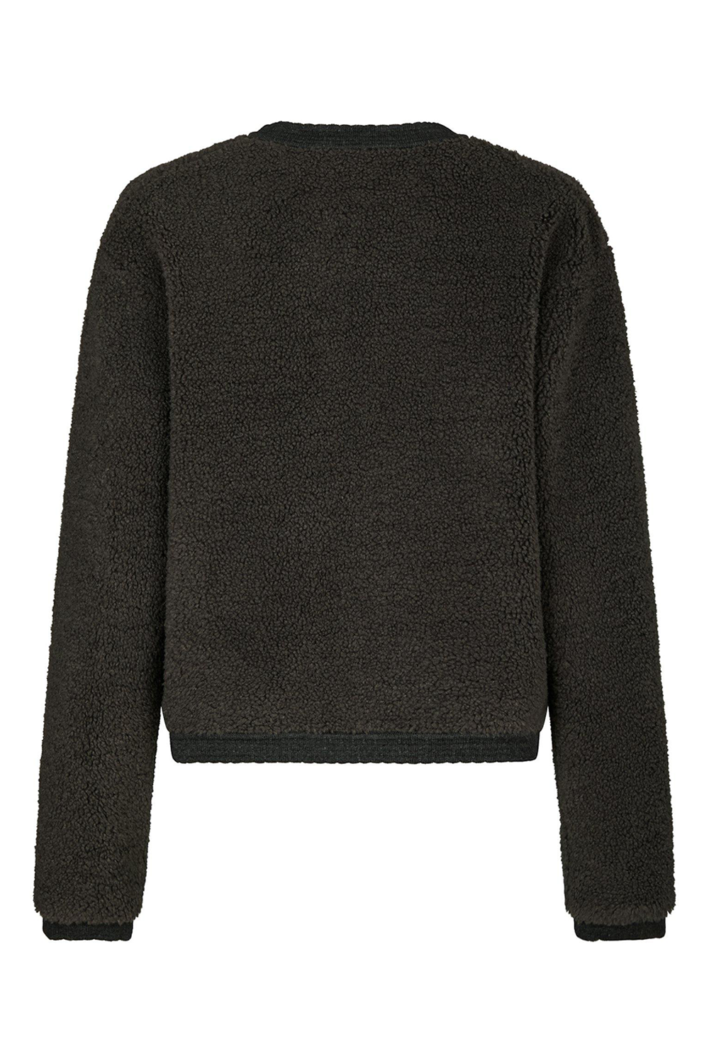 Limo Fluffy Knit Cardigan