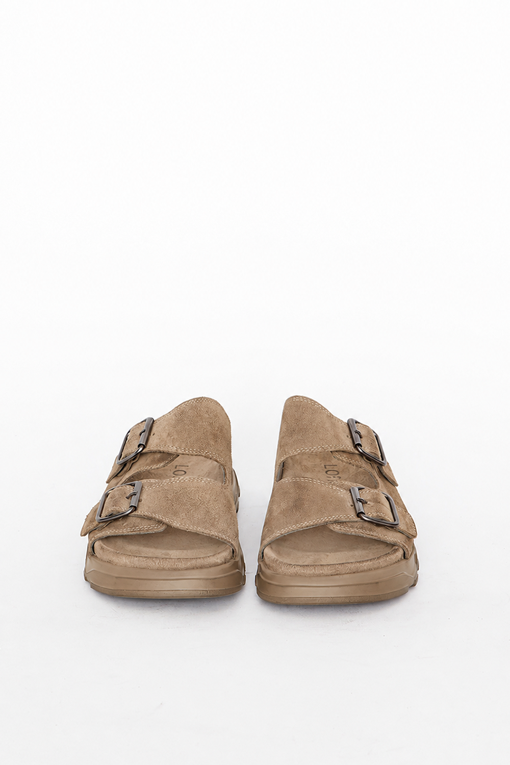 Sandal Med Fodsengssål Og Spænder