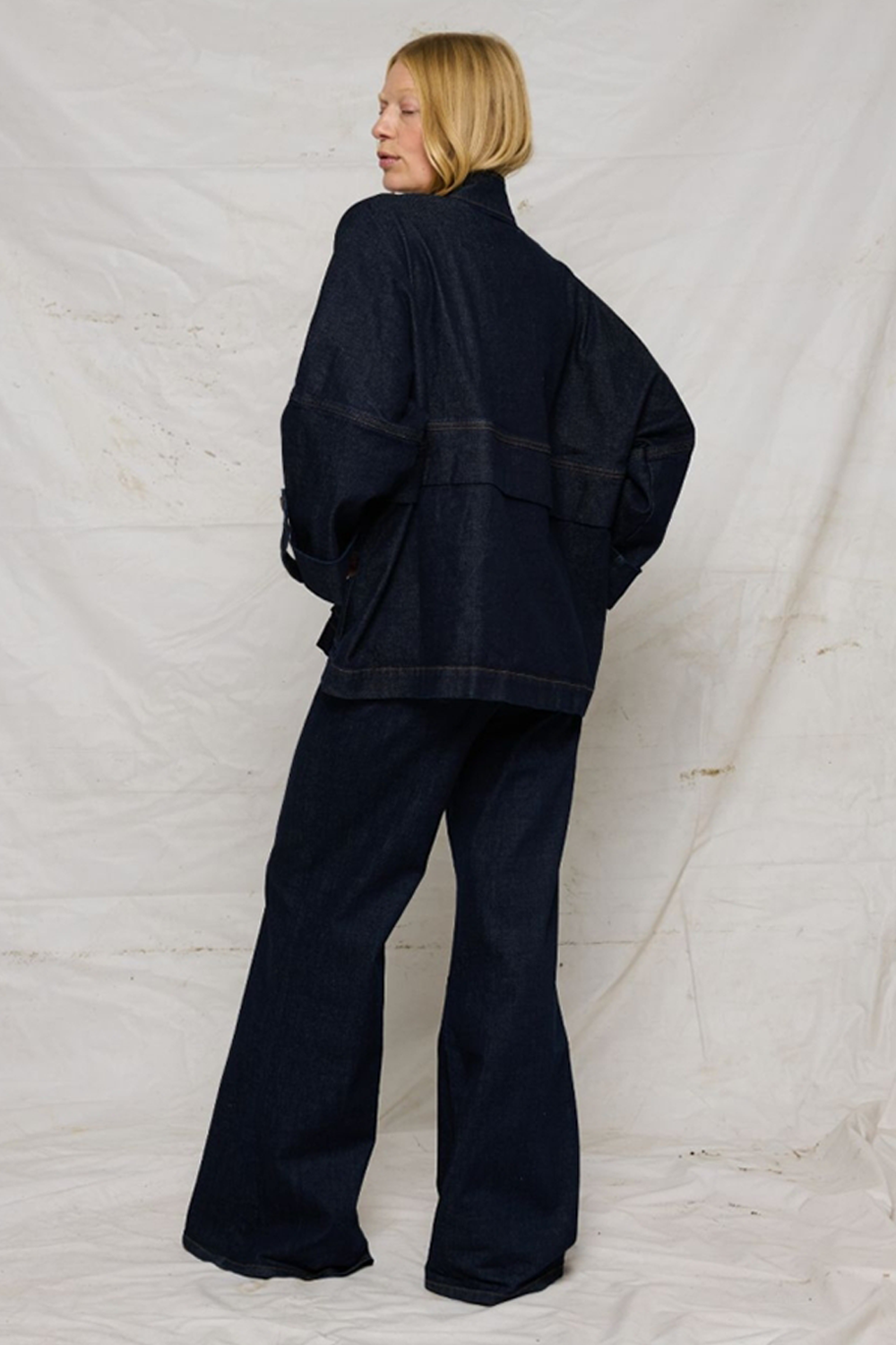 Louise Dark Denim Jakke