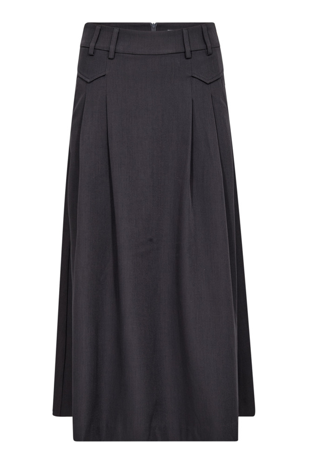 Co´Couture - Lunacc Belt Midi Pleat Skirt 44003 - 2006 - Taupe main image 1