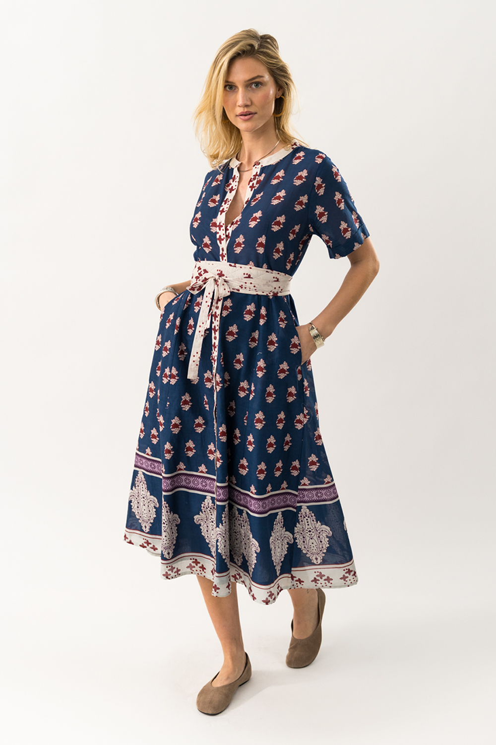 MataLL SS Midi Kjole