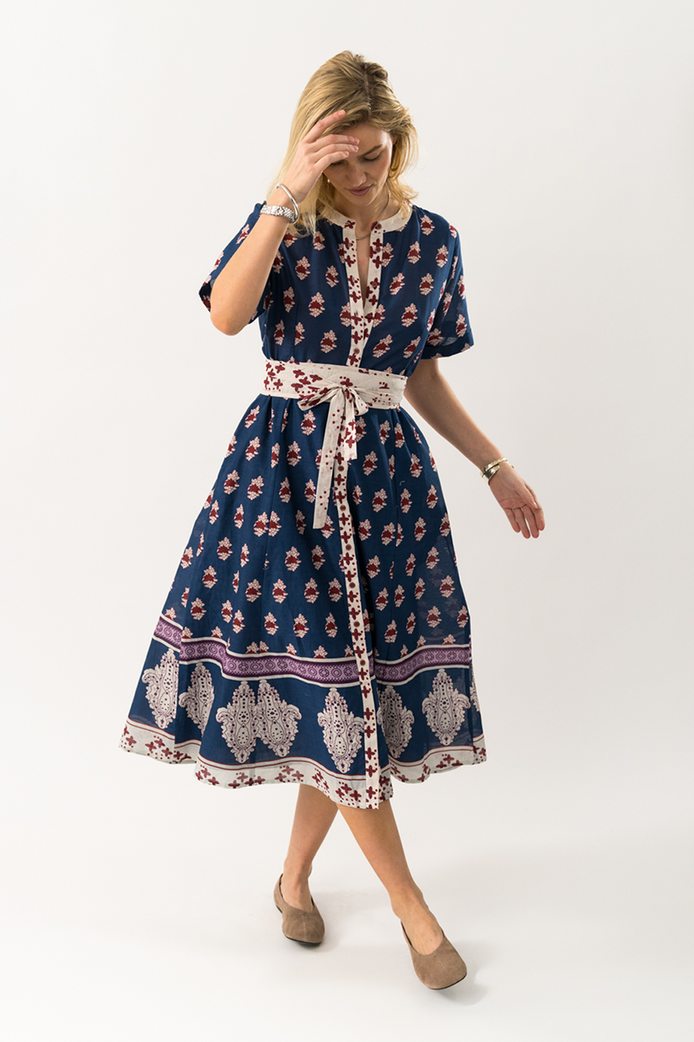 MataLL SS Midi Kjole