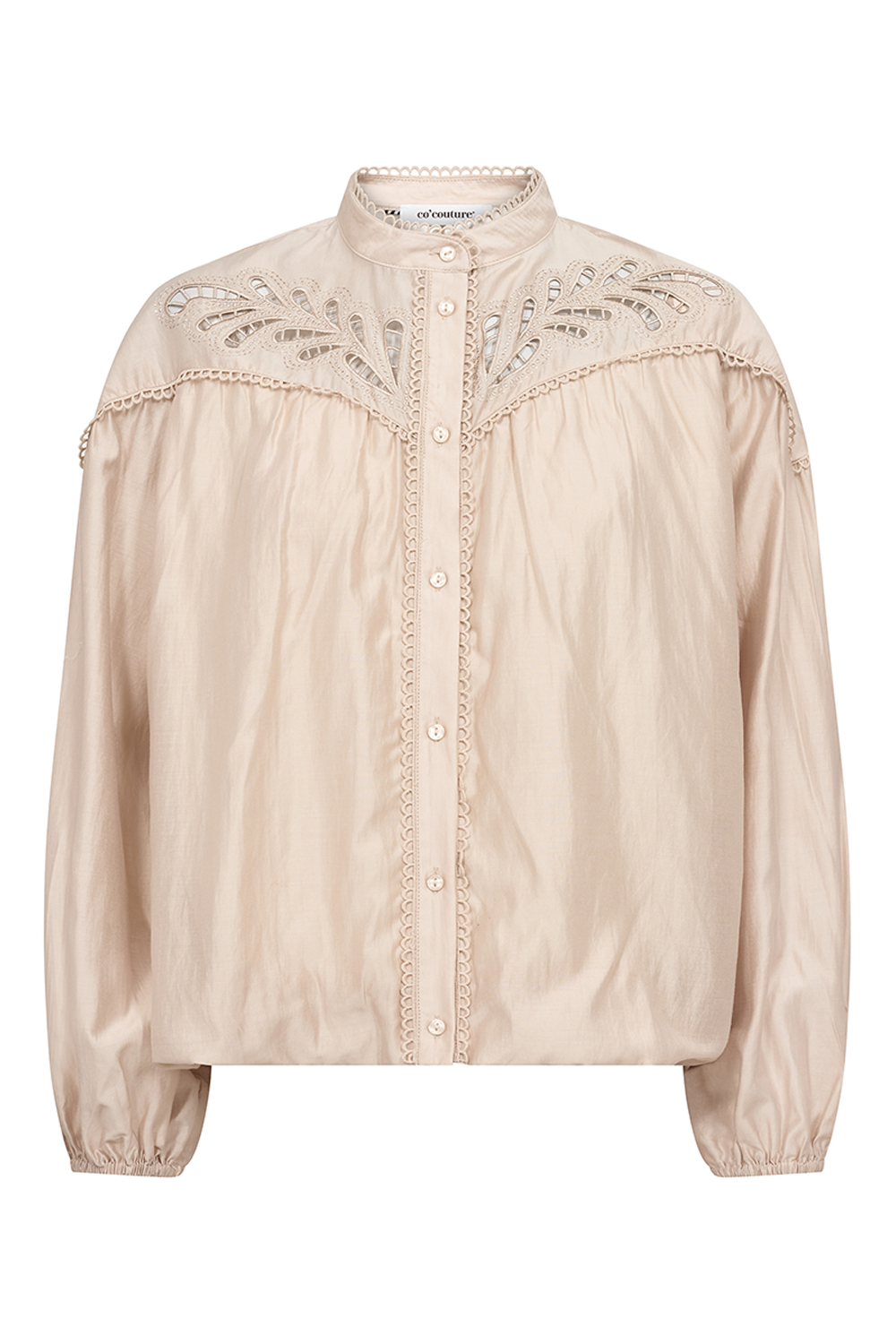 MelinCC Balloon Lace Skjorte