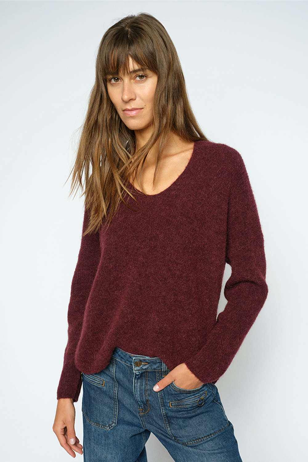 MMThora V-Neck Striktrøje