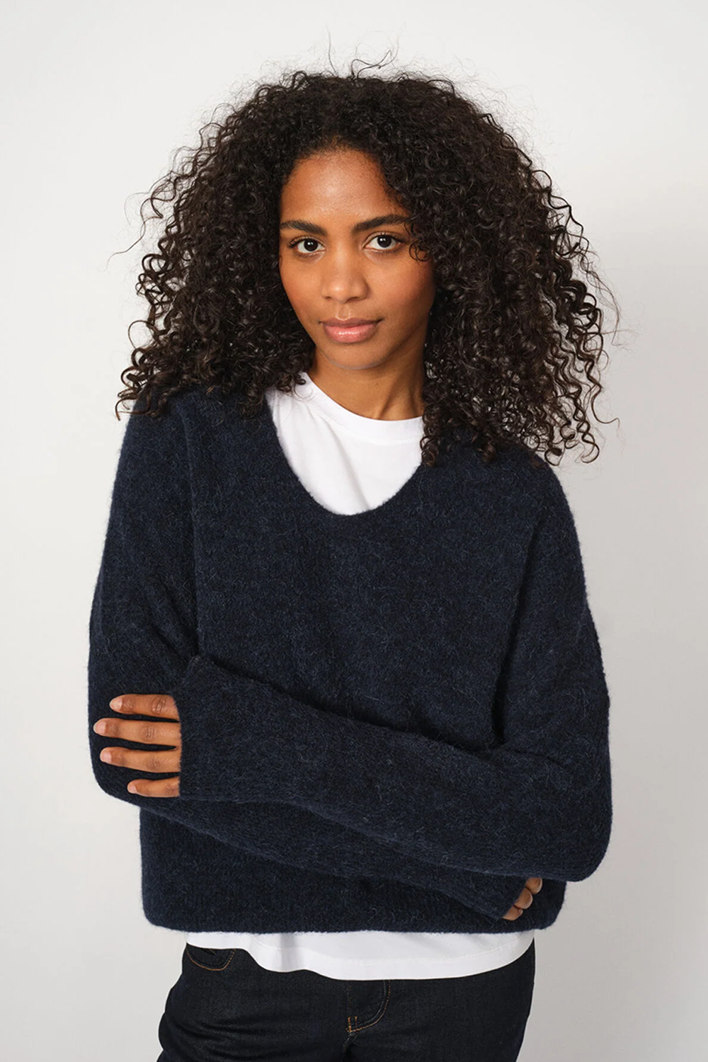 MMThora V-Neck Striktrøje