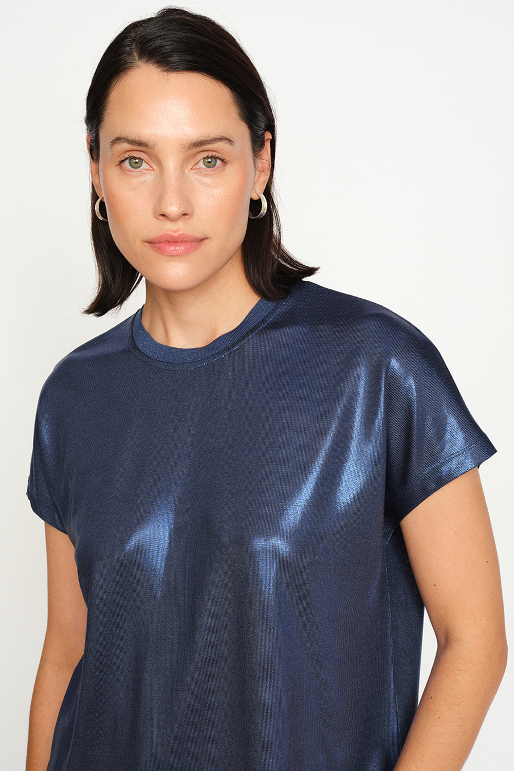 MMNivola O-neck Metallic T-shirt