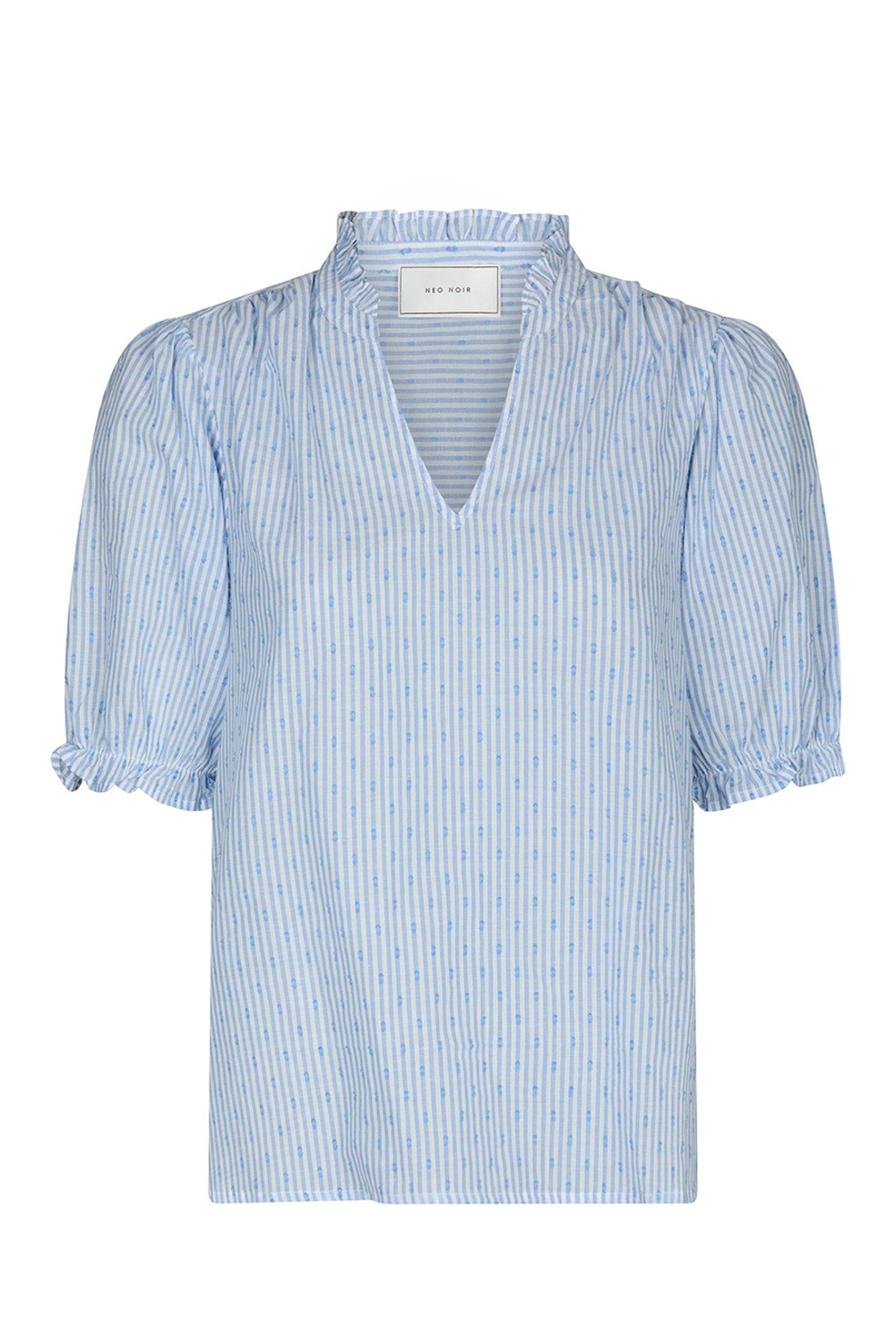 Odesa Dot Stripe Bluse