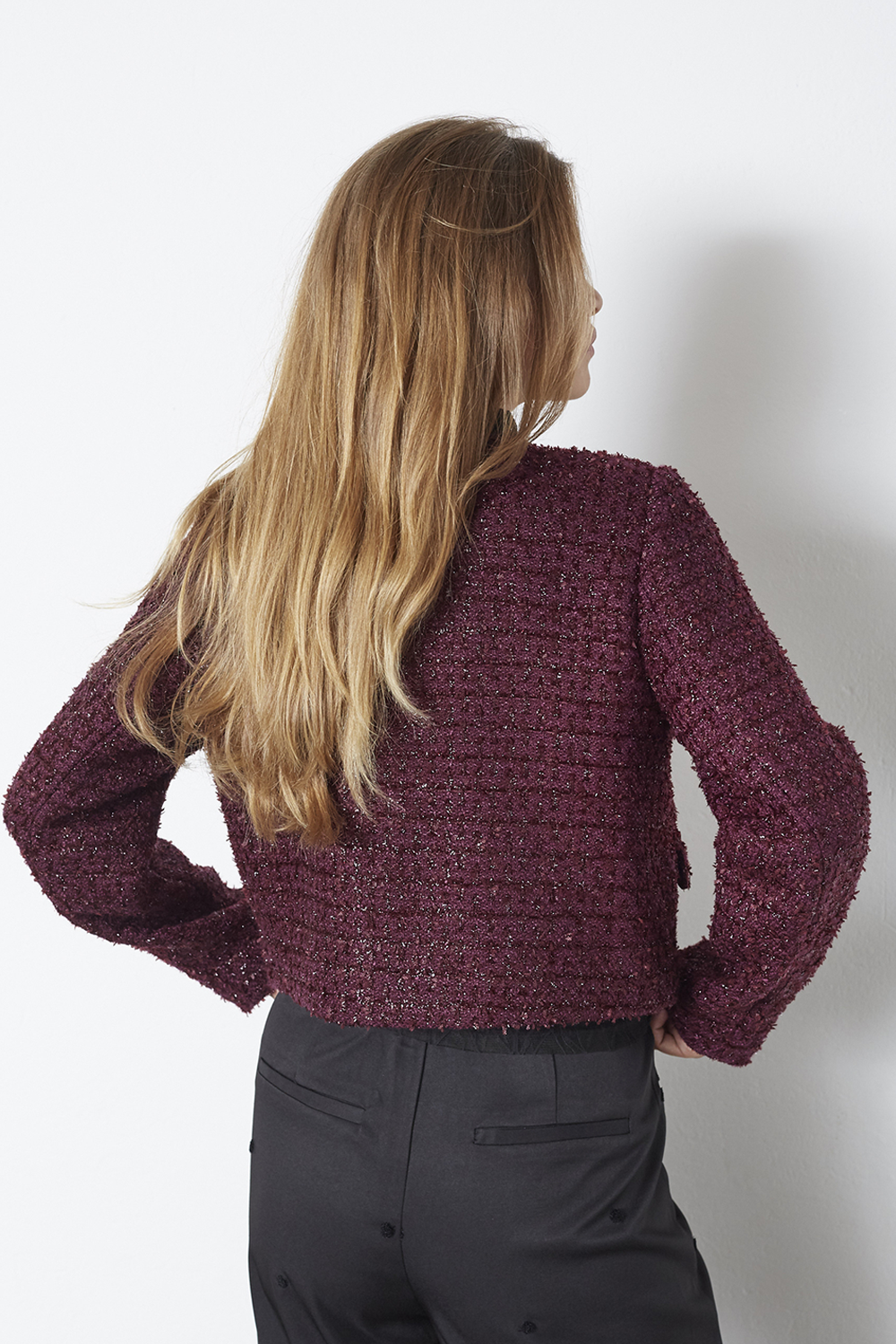 PeachCC Boucle Jakke