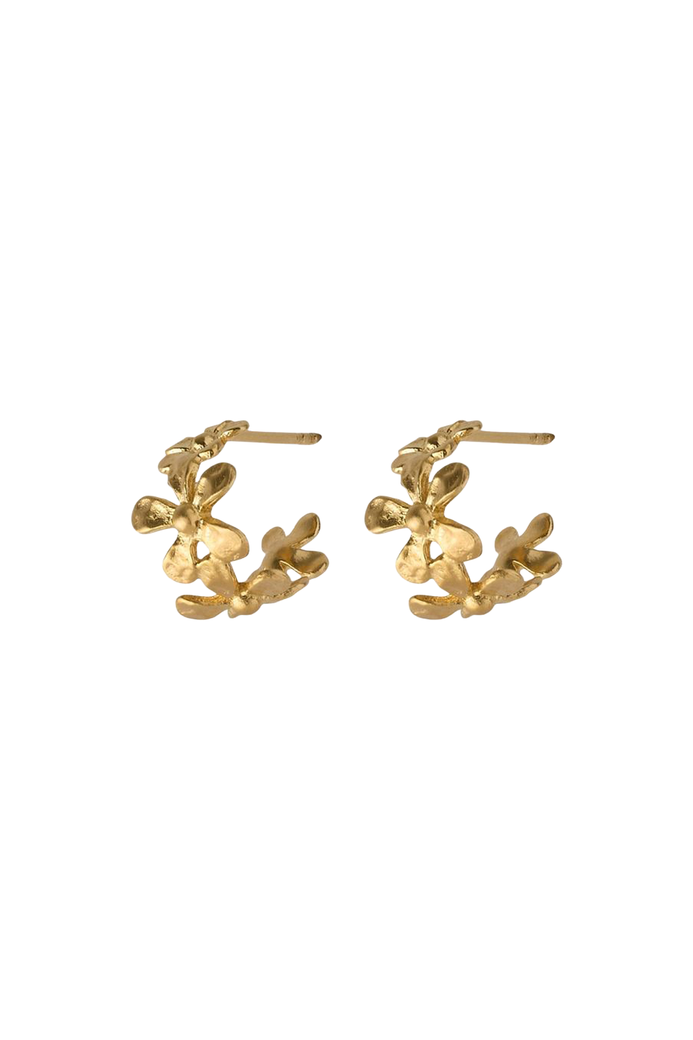 Wild Poppy Hoops