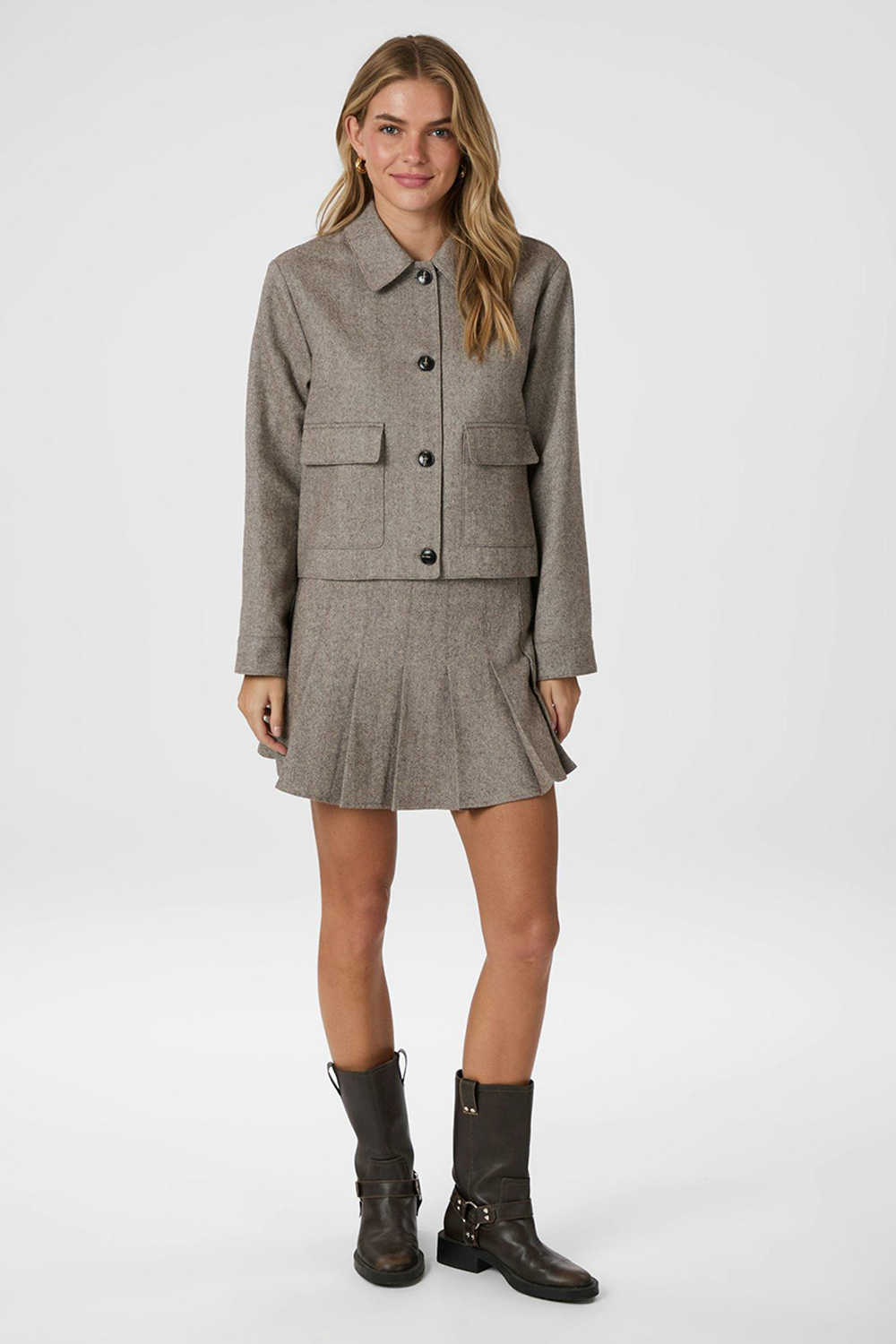 Romana Herringbone Jakke
