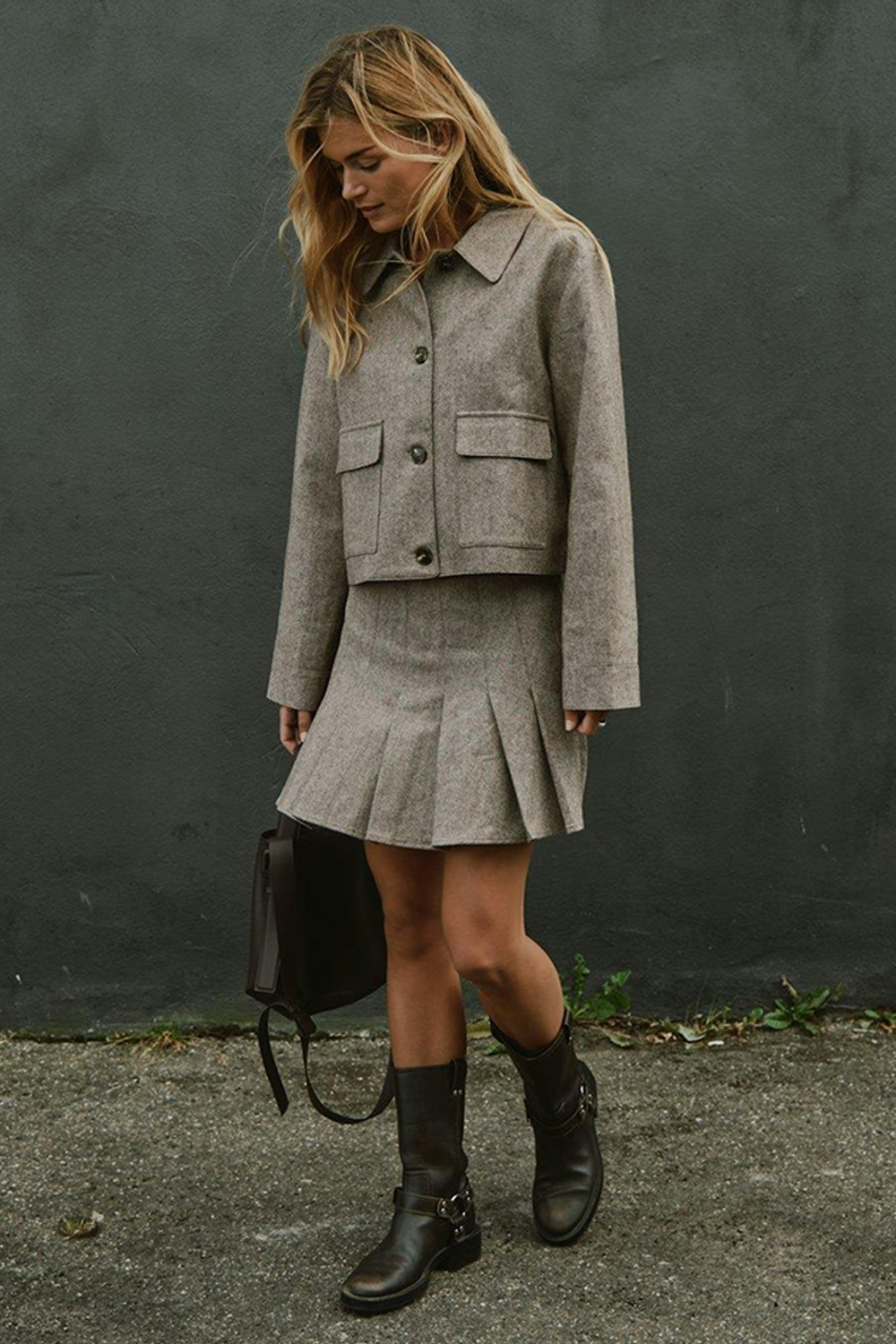 Romana Herringbone Jakke
