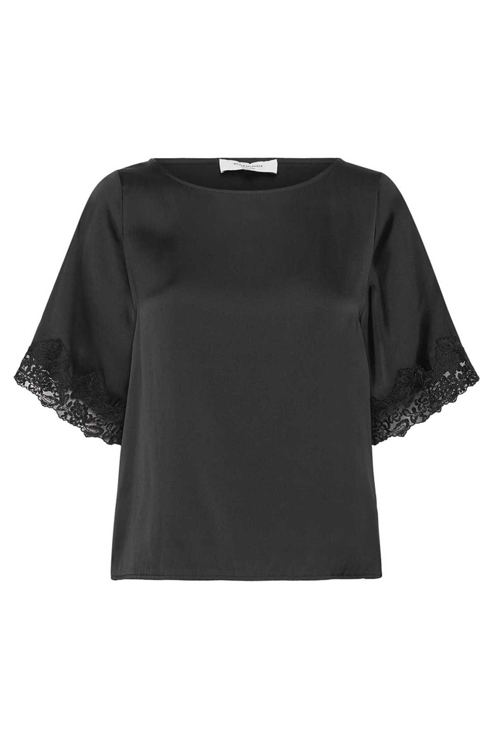 RWSatina SS Lace Bluse