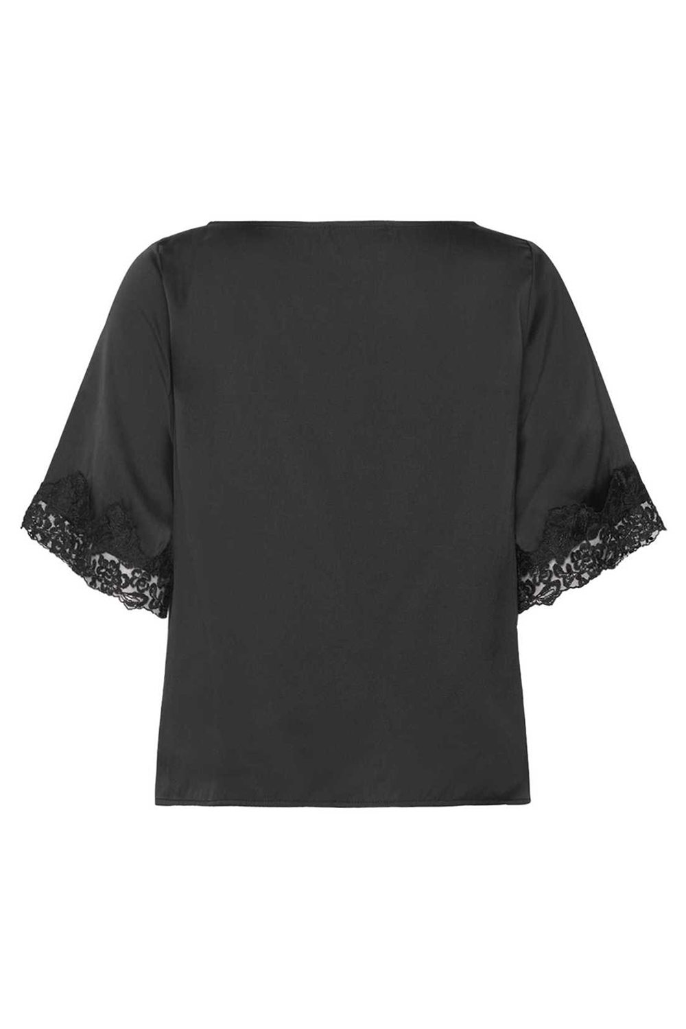RWSatina SS Lace Bluse