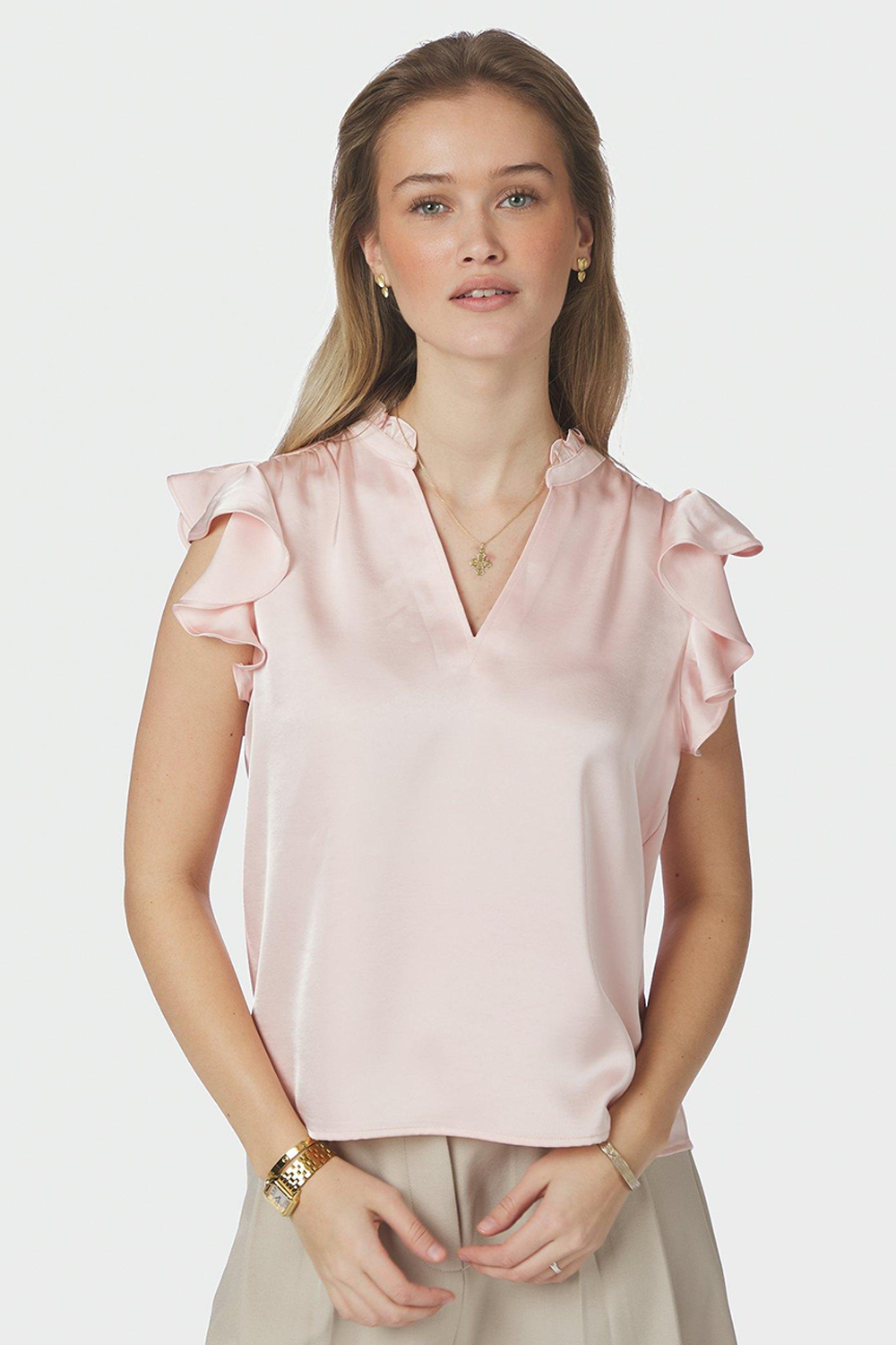 Stella Heavy Sateen Bluse