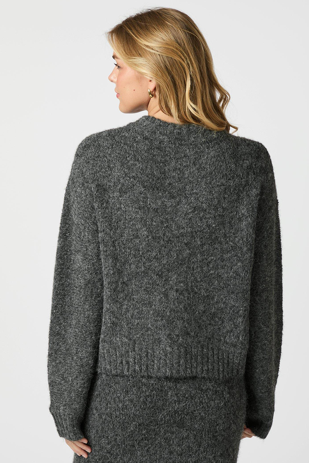 Taura Fluffy Knit Cardigan