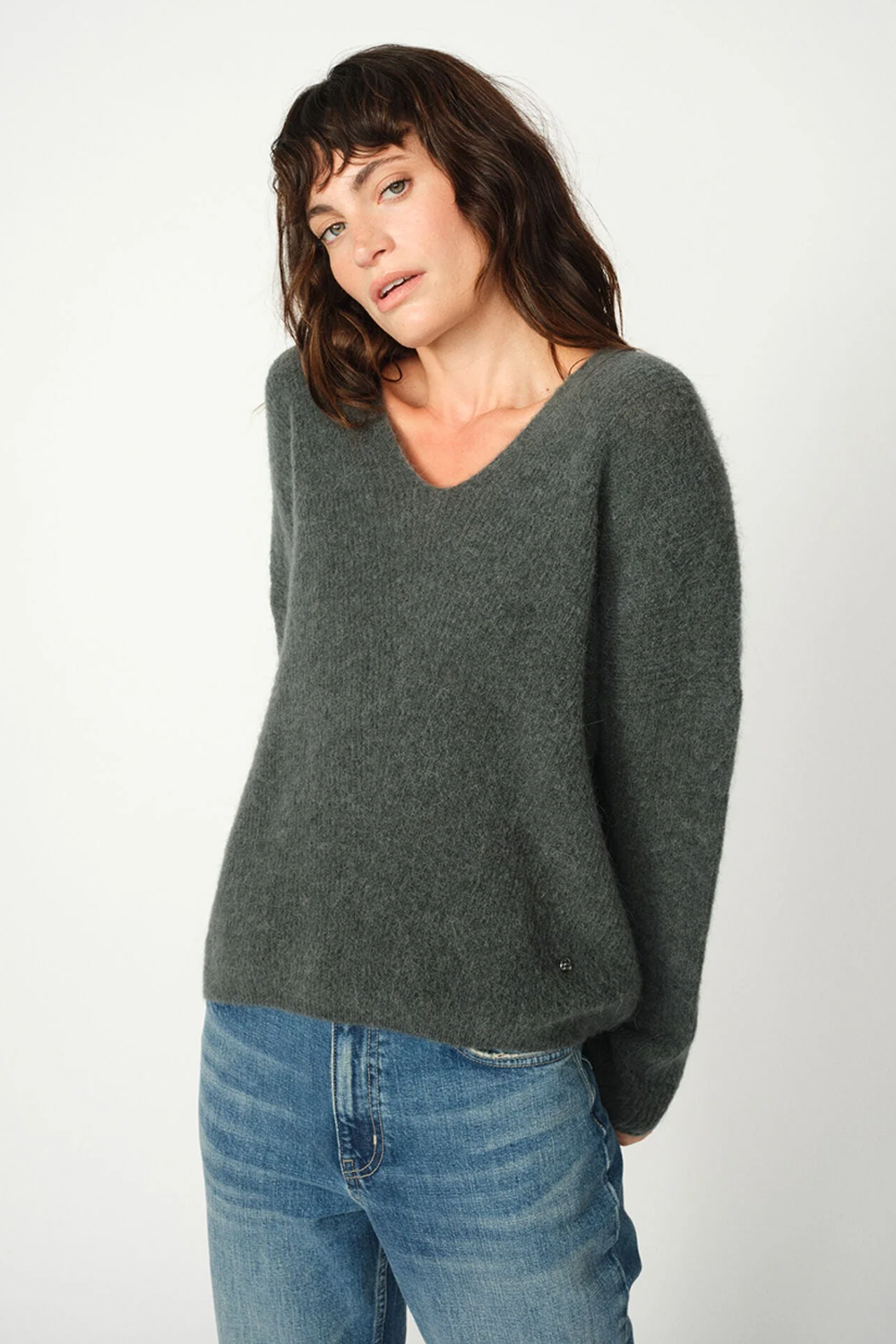 MMThora V-Neck Striktrøje