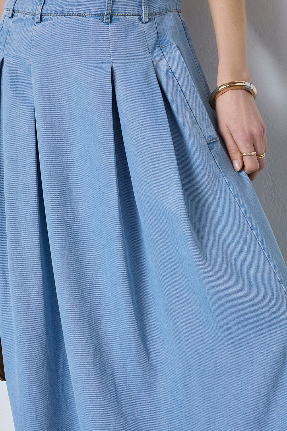 TillyCC Anya Pleat Nederdel