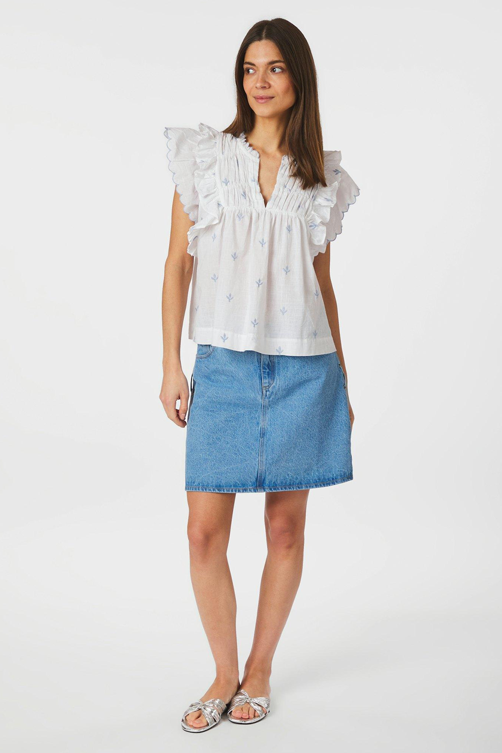 Jayla Embroidery Top