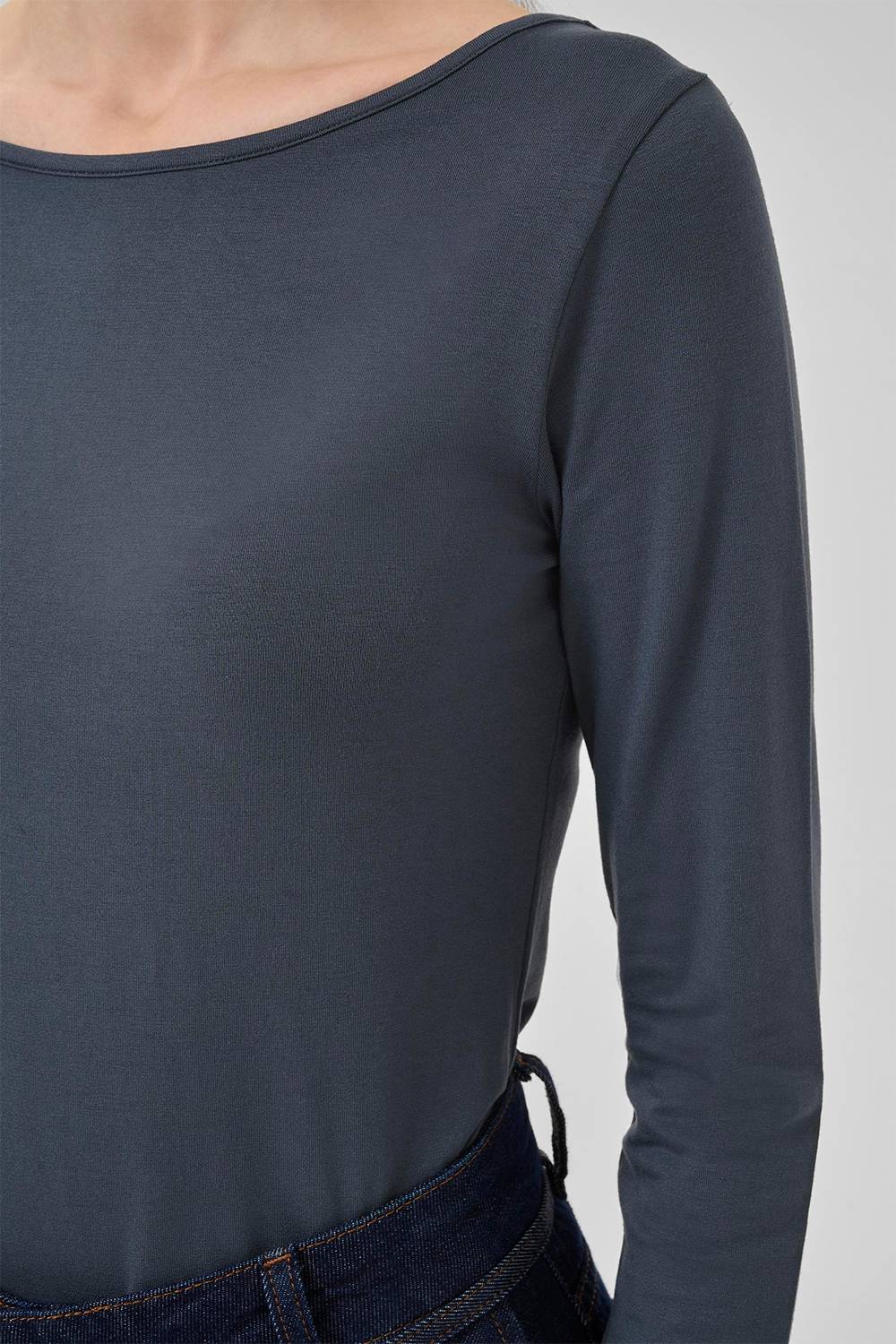 VistaMW Boat Neck Bluse