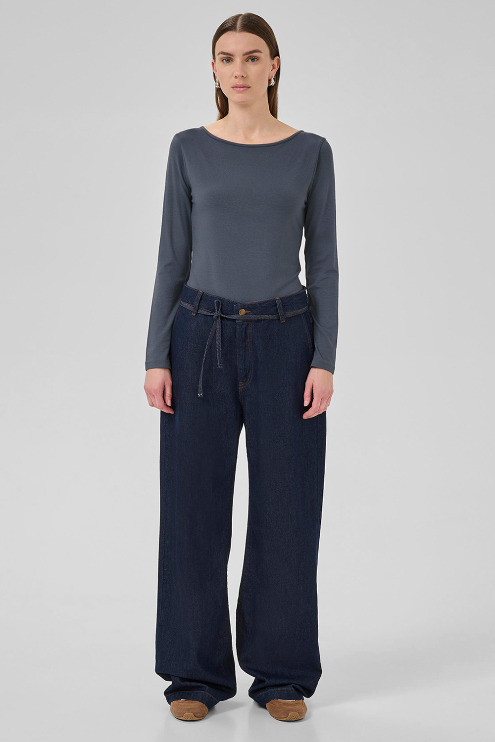 VistaMW Boat Neck Bluse