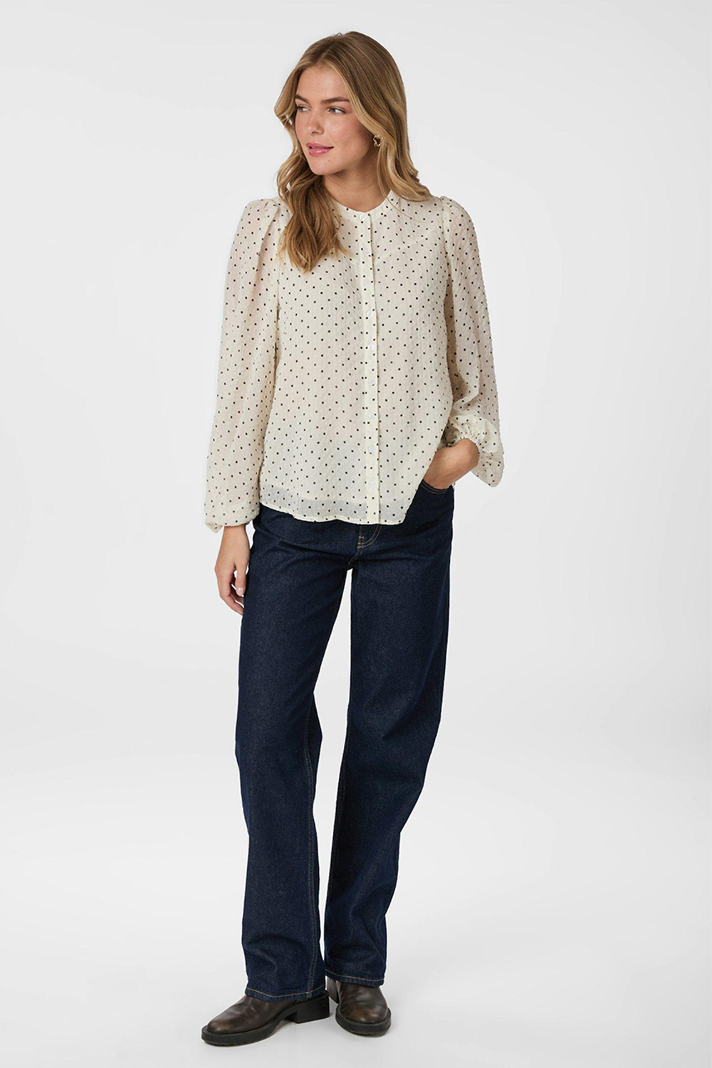 Yrima Dot Bluse