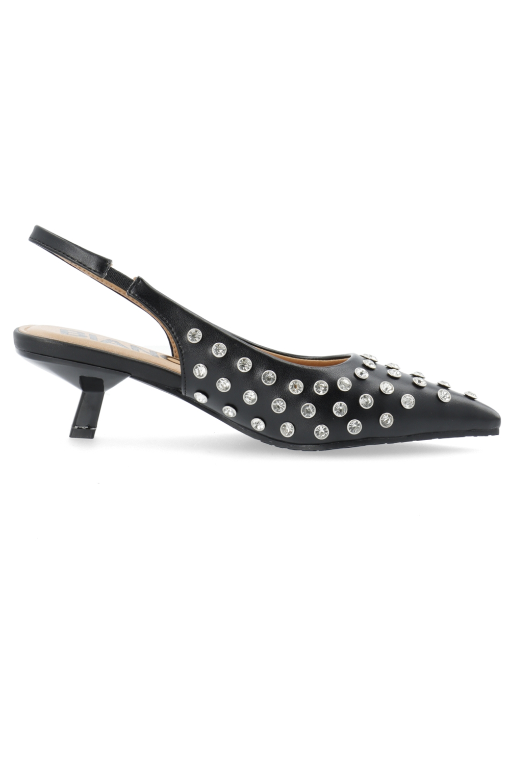 BiaKristin Kitten Heel Slingback Rhinestone