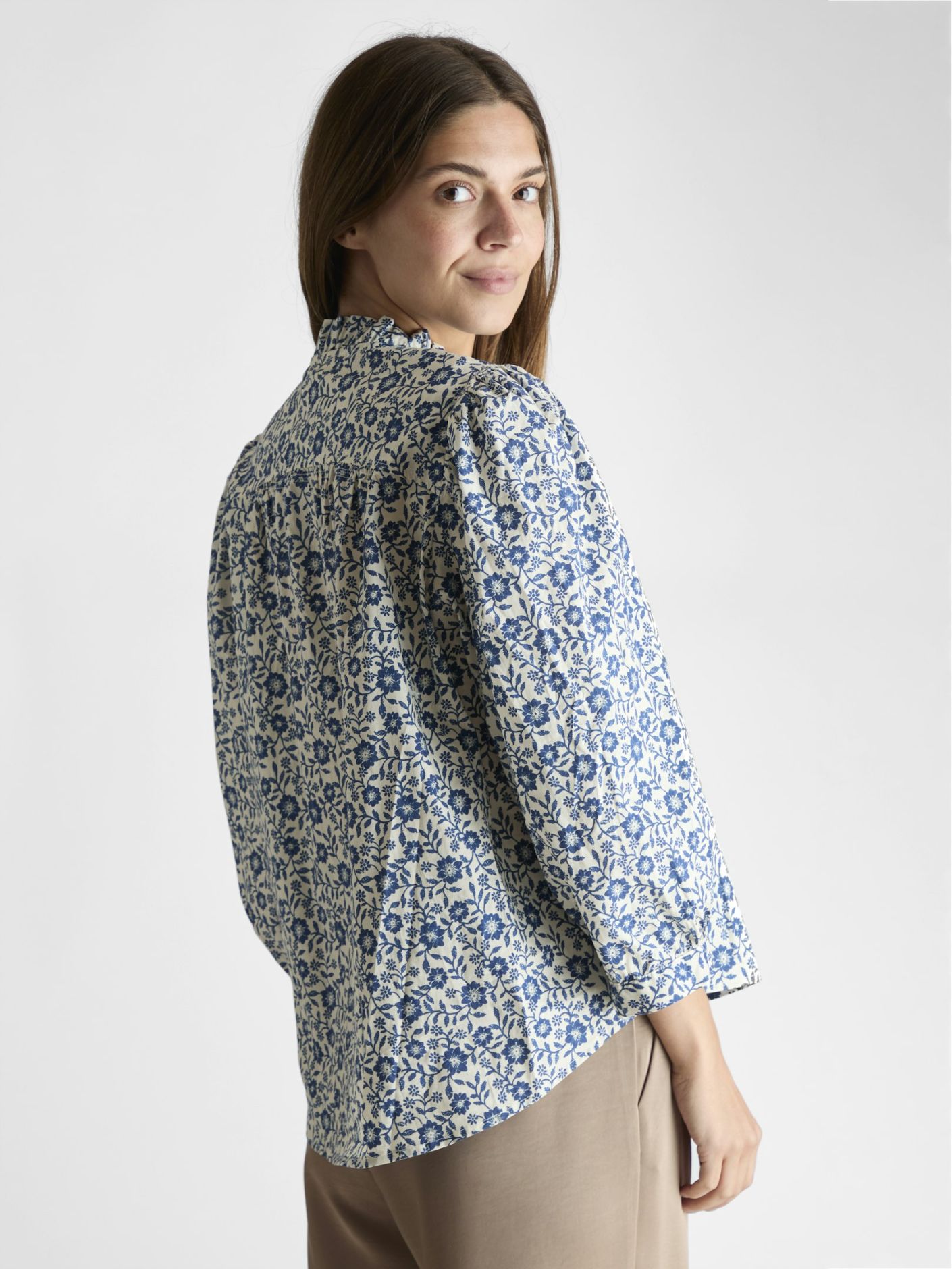 Balza Floral Bluse