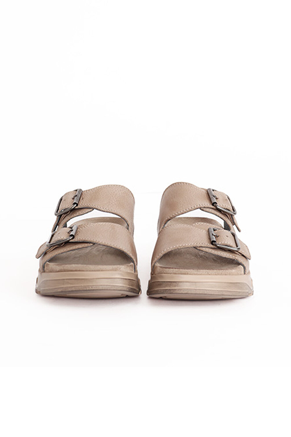 Sandaler med fodsengssål og spænder