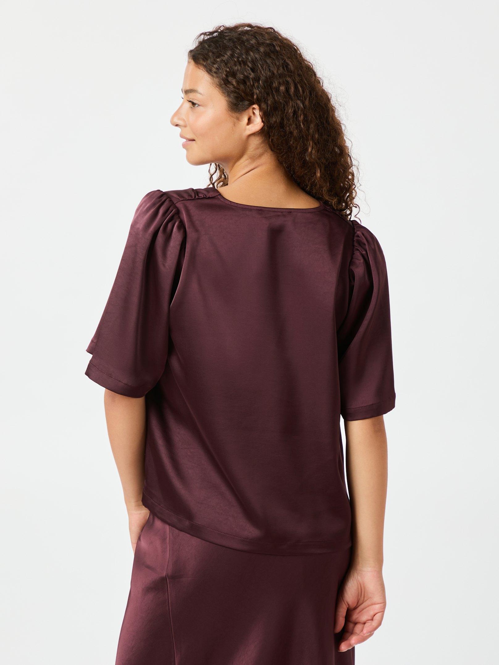 Largo Heavy Sateen Bluse