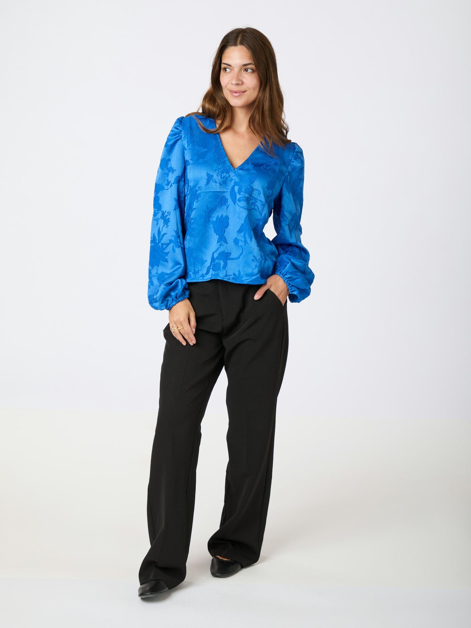 Palmino Jacquard Bluse