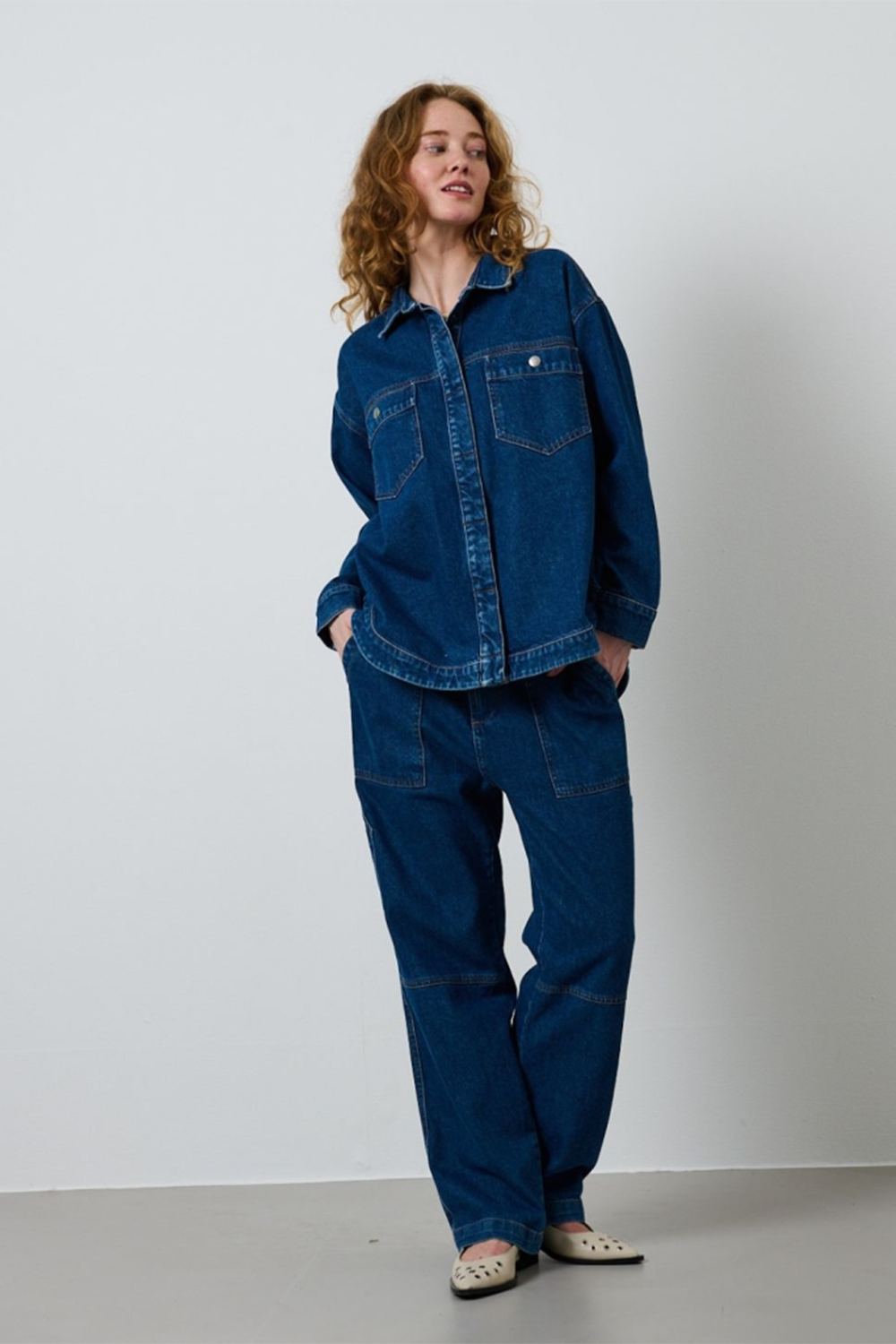 Louise Denim Bukser